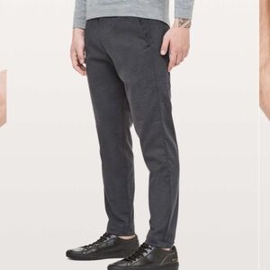 Lululemon grey slim fit commission pants size 36